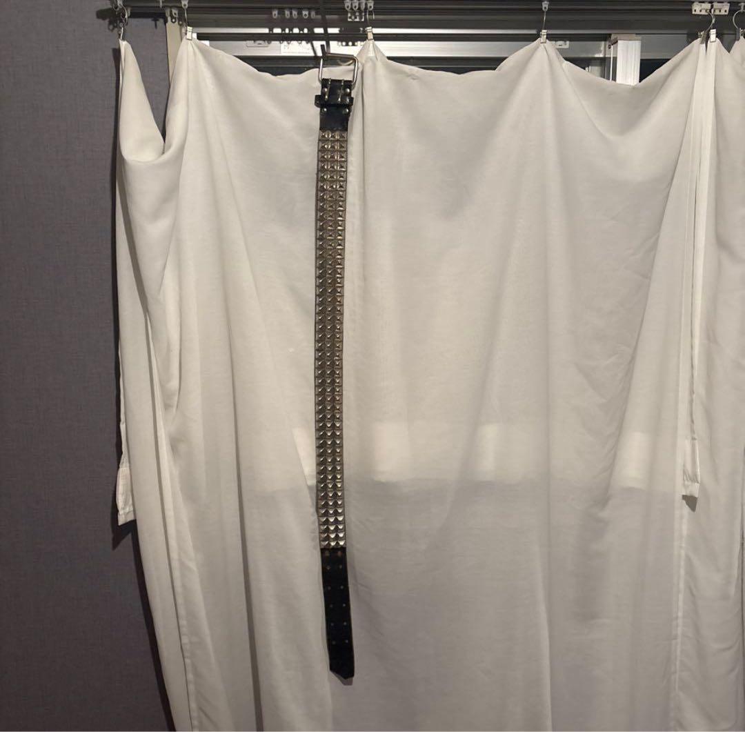 スタッズブラックベルト　archive y2k 平成