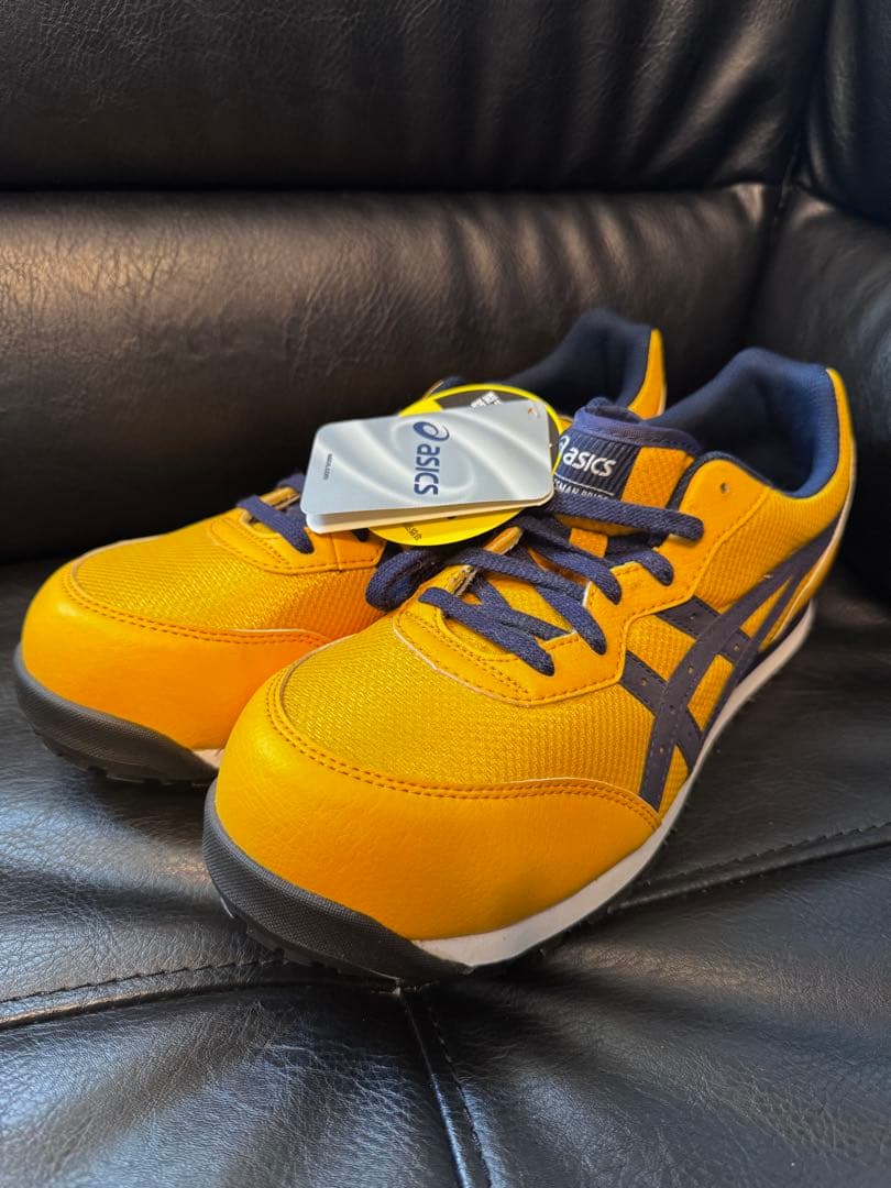 asics FCP201 イエロー スニーカー