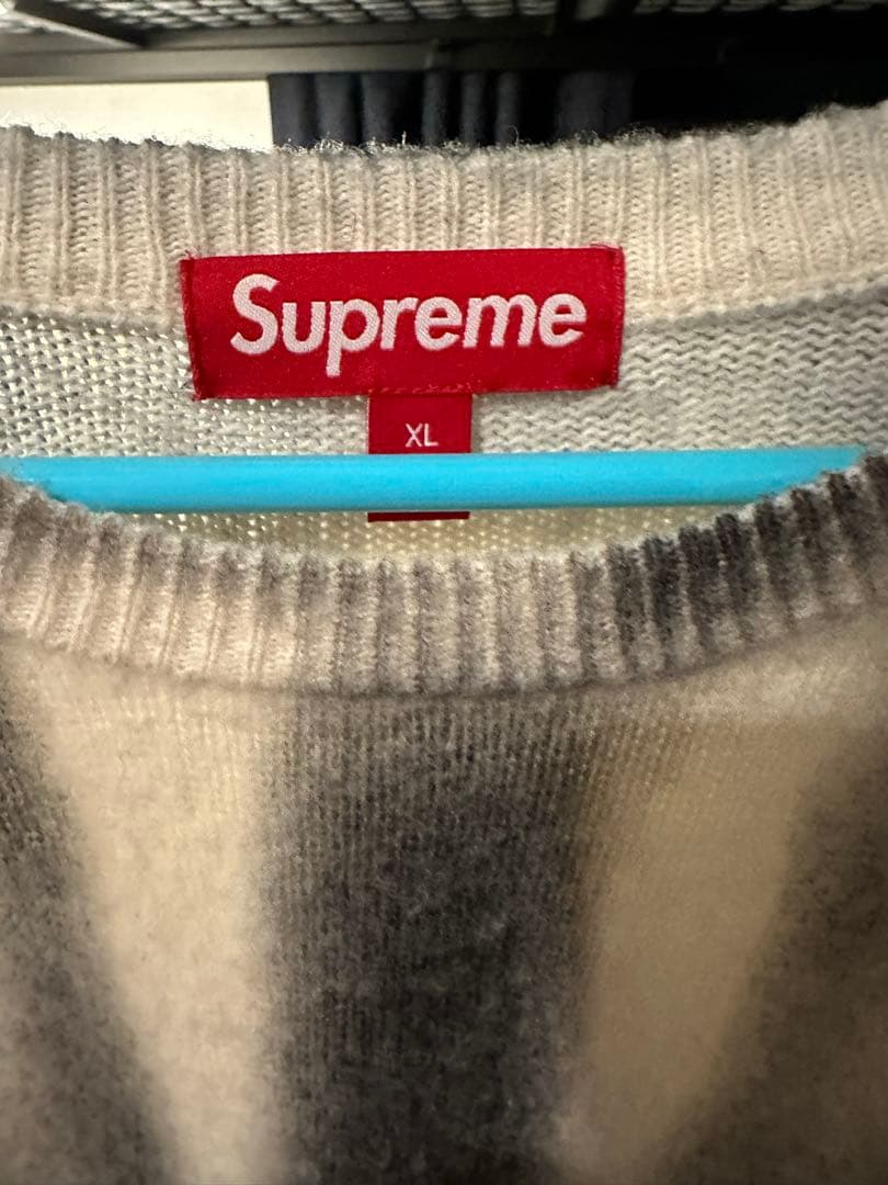 トップス Supreme Blurred Logo Sweater \"Black\"