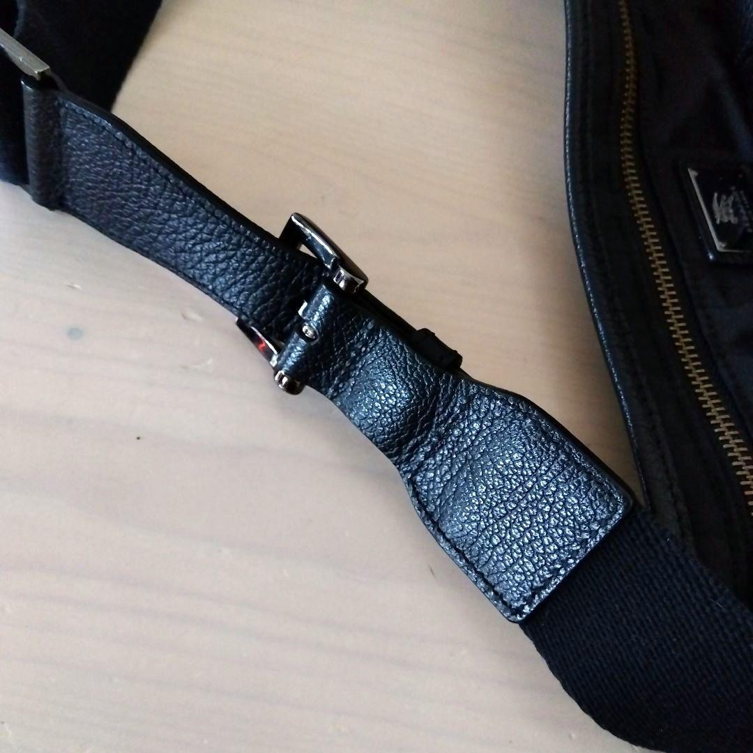 バーバリー ＊ウエストバック ブラック・チェック柄