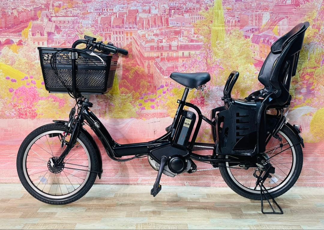 ZK3221 電動自転車 ヤマハ パスキス 子供乗せ 20インチ 送料無料