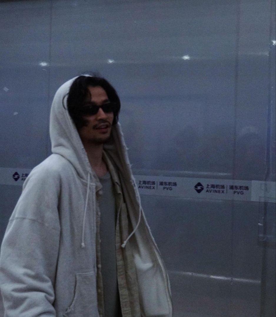 トップス ANC-STORE-EX04 DAMAGE ZIP-UP HOODIE