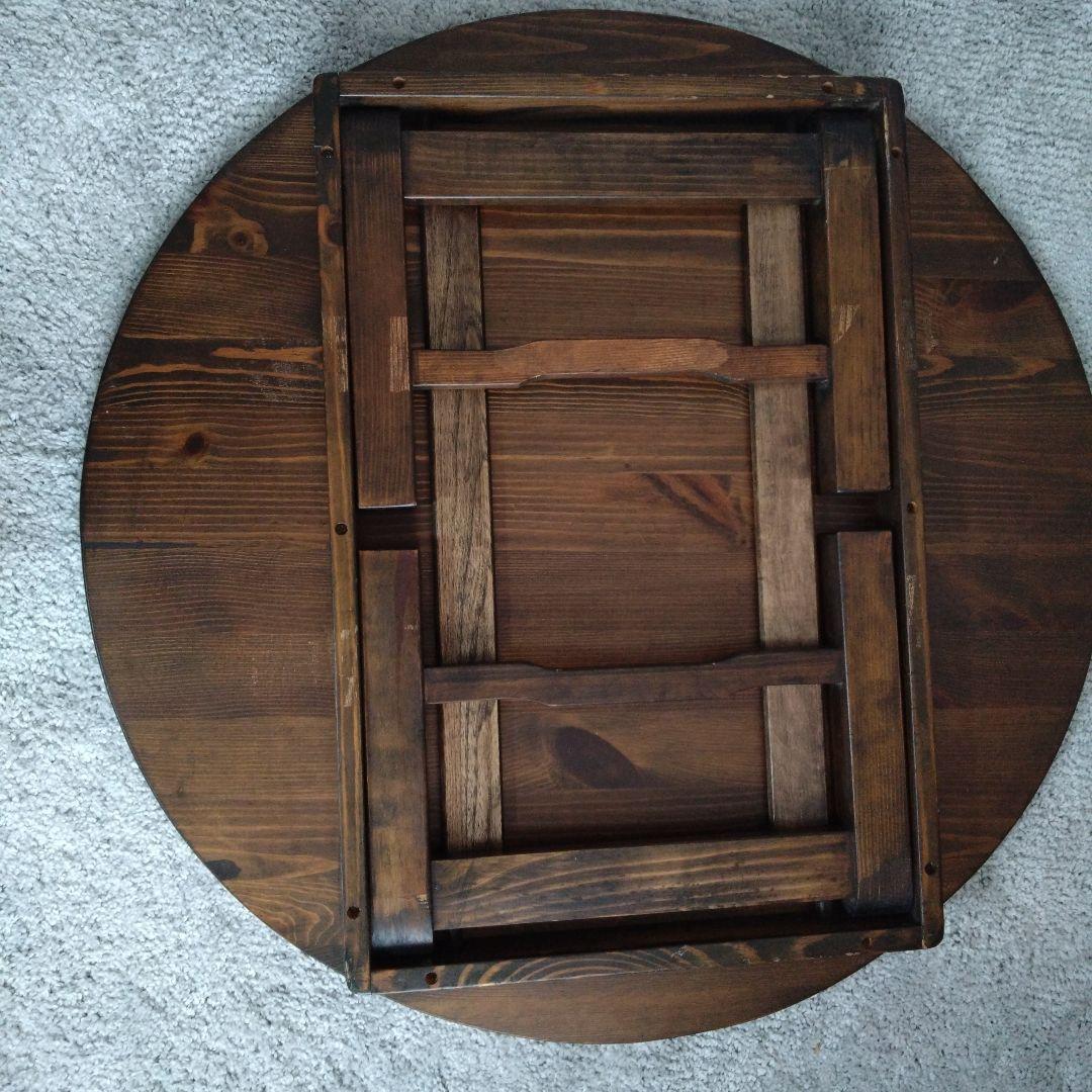 ちゃぶ台（丸机）