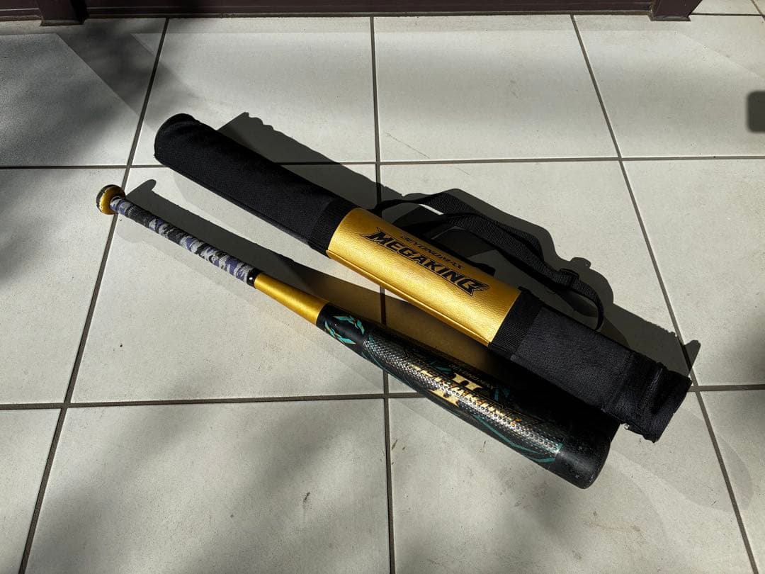 MIZUNO ビヨンドマックス MEGAKING 軟式バット ゴールド