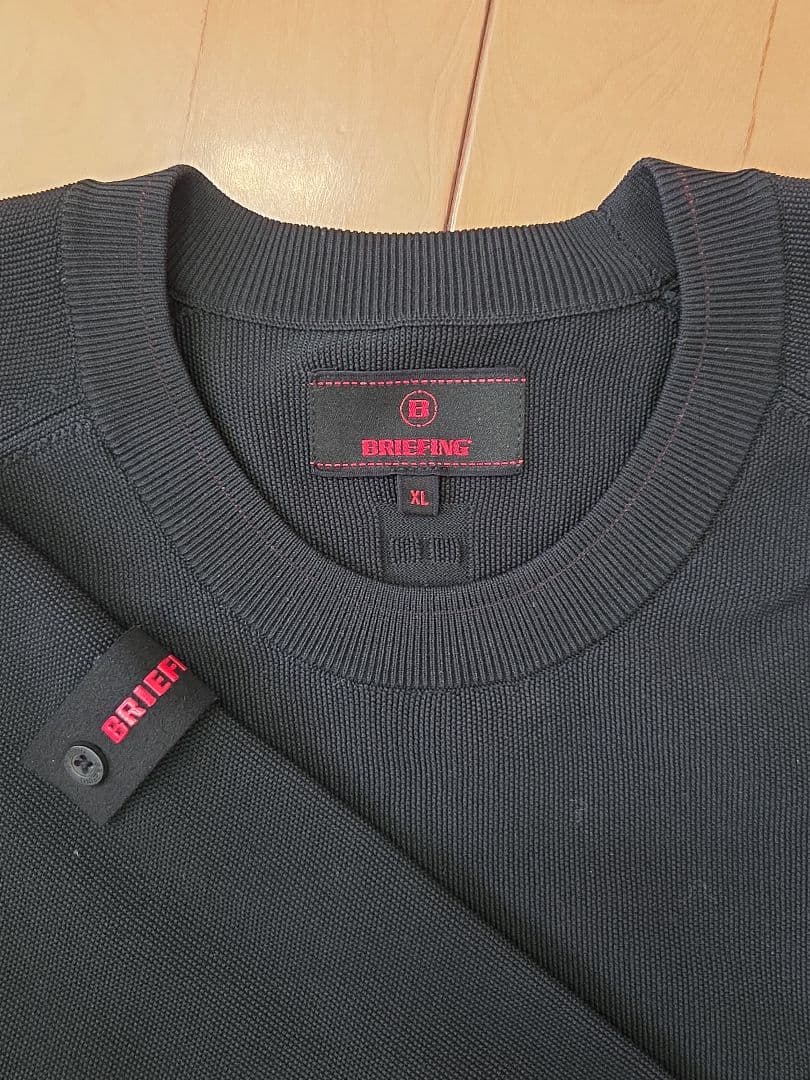 ま*じ様 ブリーフィング 黒セーター