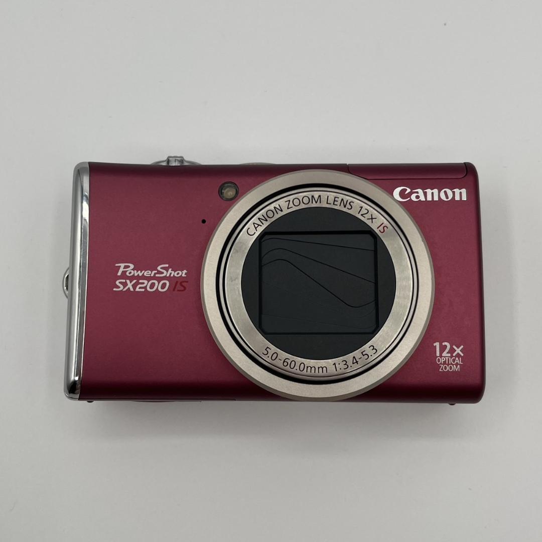 ✨極美品✨Canon Power Shot SX200 IS 赤　パワーショット