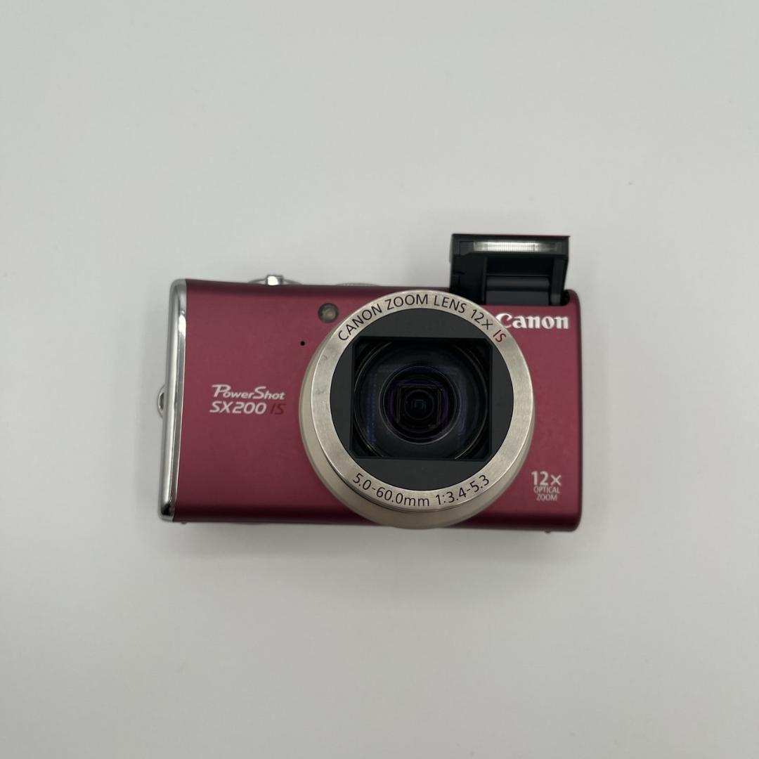 ✨極美品✨Canon Power Shot SX200 IS 赤　パワーショット