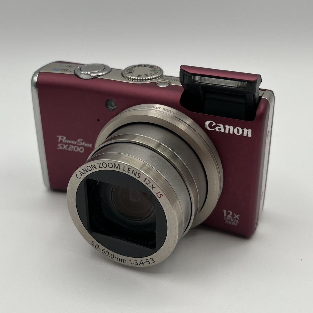✨極美品✨Canon Power Shot SX200 IS 赤　パワーショット