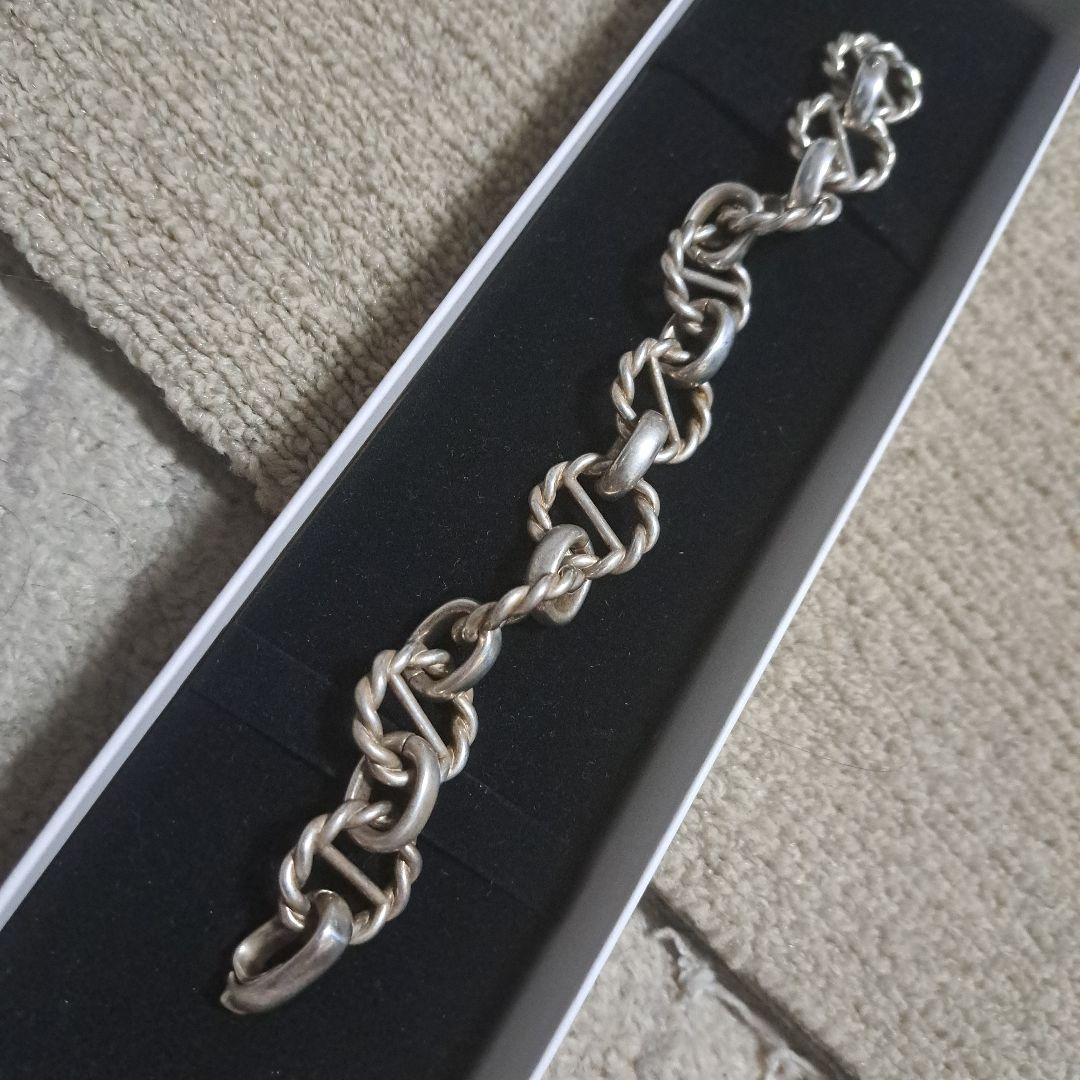 つ*様 シルバー チェーンリンク ブレスレット