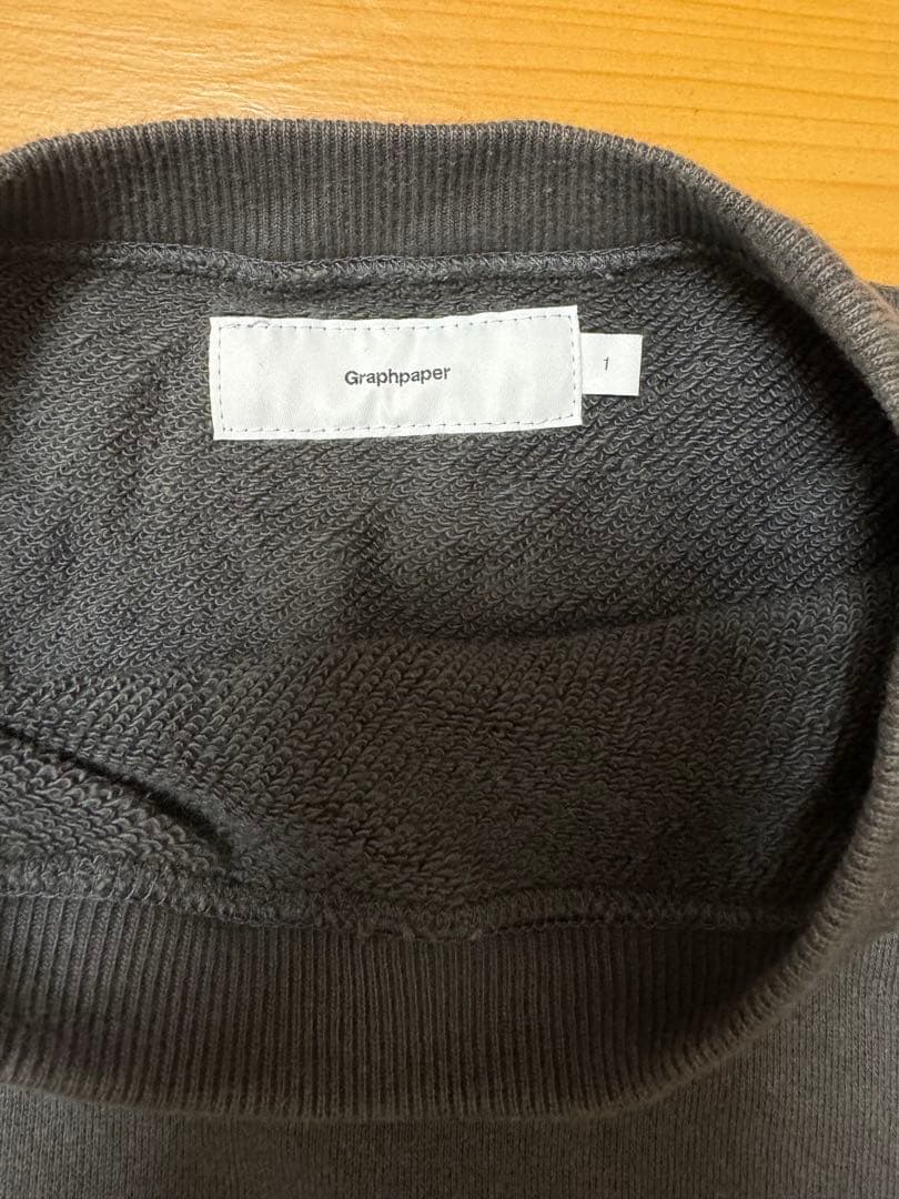 Graphpaper LOOPWHEELER スウェット サイズ1 C.Gray
