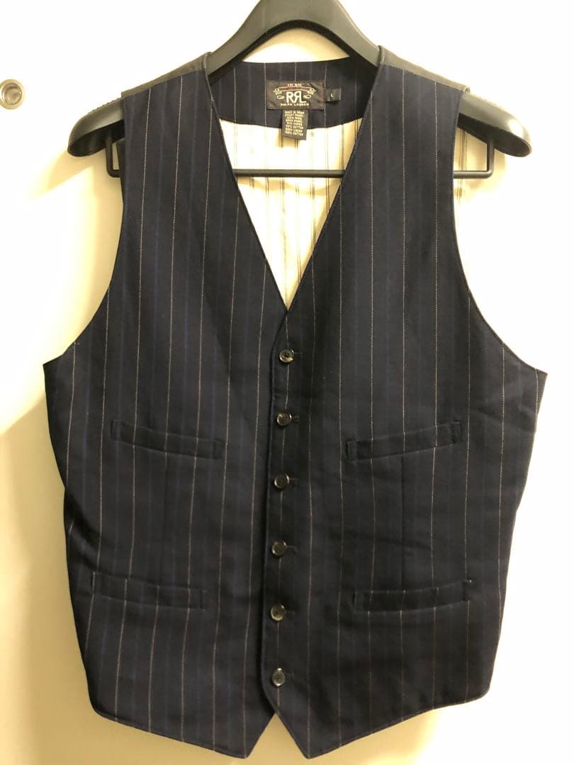 DOUBLE RRL rrl ベスト　ジレ　ジョニーデップ着　ラルフローレン