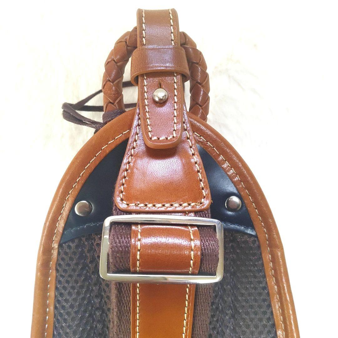 限定色CiaoチャオITALYレザーキーファノイ　ネイビー ボディバッグ未使用