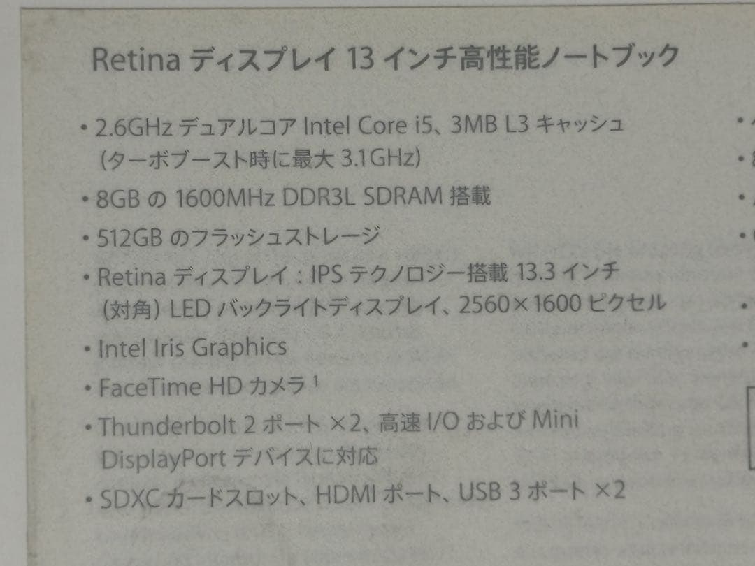 l*y様 MacBook pro Retina13 Big Sur インストール
