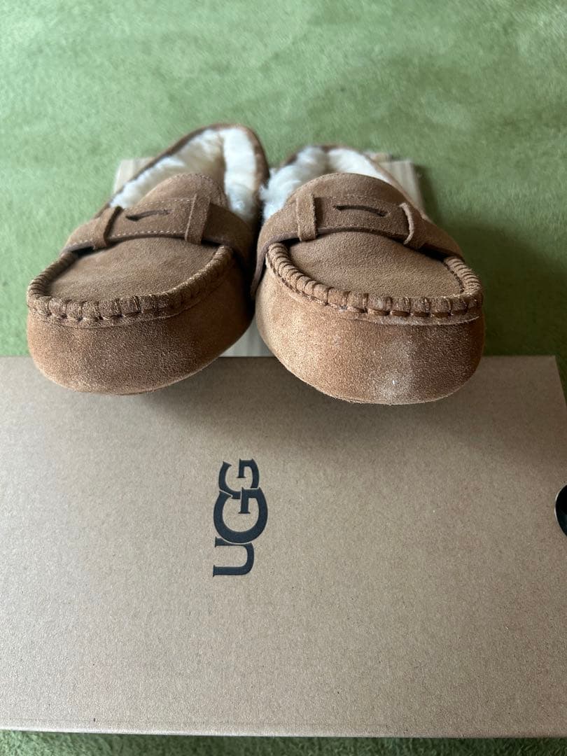 UGG ブラウン モカシン　24cm Willow Moc（ウィロー モック）
