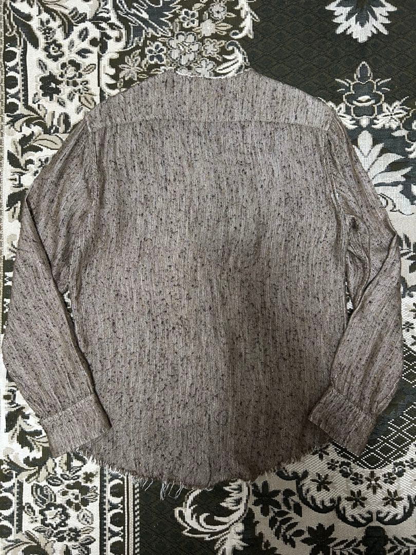 D seconD ノーカラーシャツ