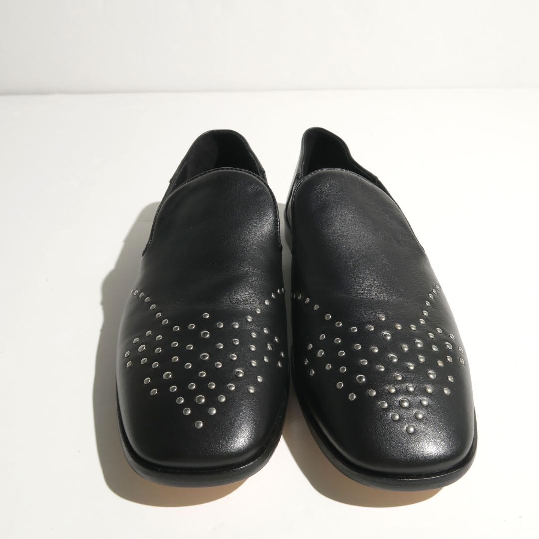 24cm MARITAN VERONA スクエアートゥー スタッズ ローファー