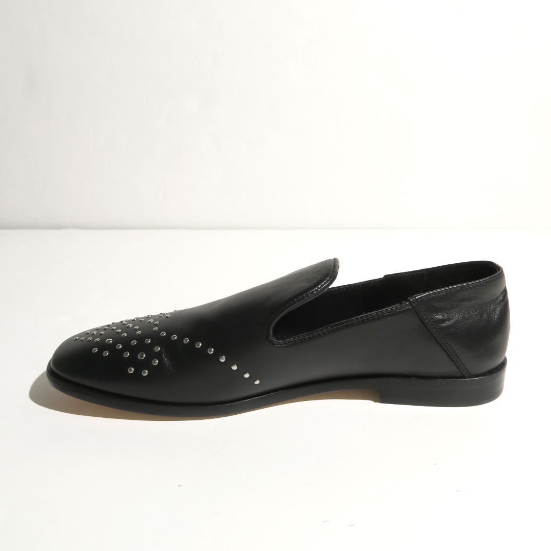 24cm MARITAN VERONA スクエアートゥー スタッズ ローファー