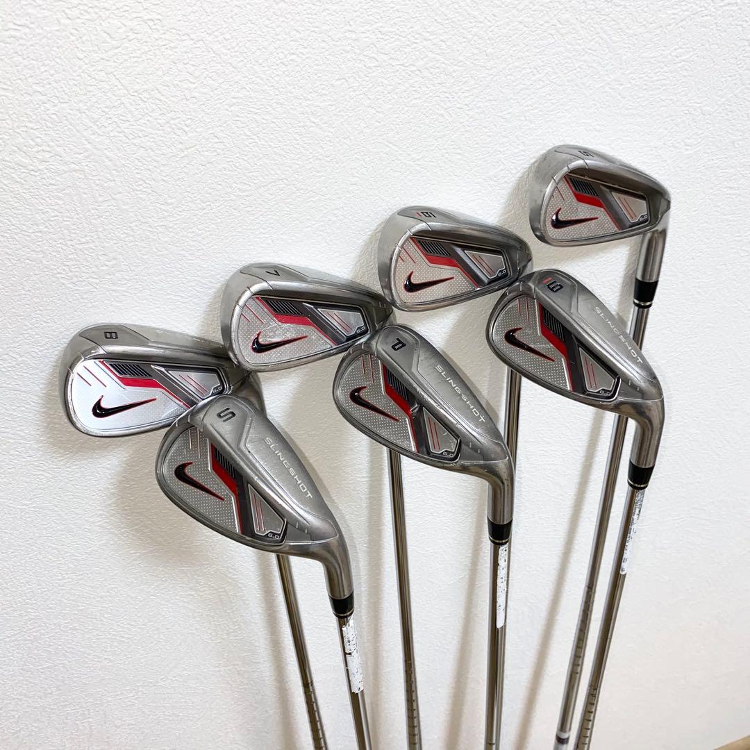 NIKEナイキ ゴルフクラブ 本格フルセット☆初心者 男性右利きキャディバッグ付