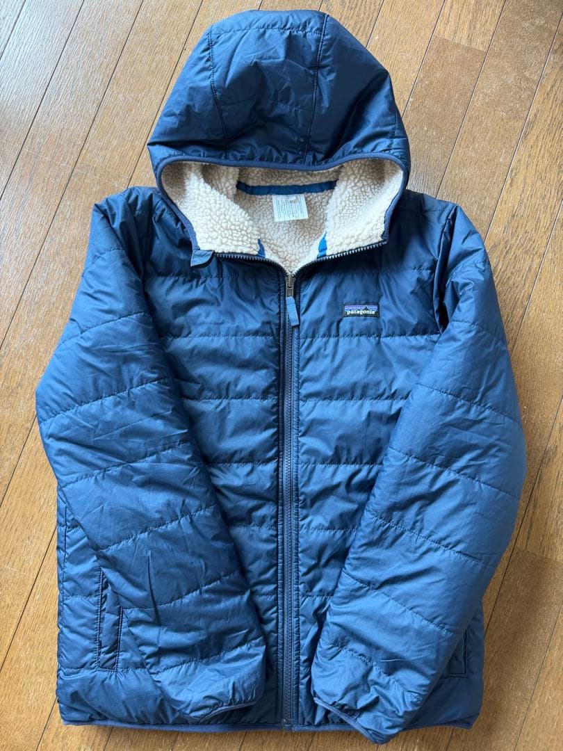 値下げ　Patagonia パタゴニア　XXL リバーシブルボアダウンジャケット