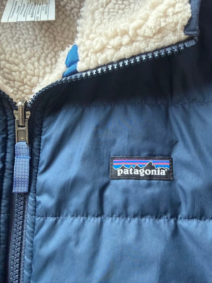 値下げ　Patagonia パタゴニア　XXL リバーシブルボアダウンジャケット