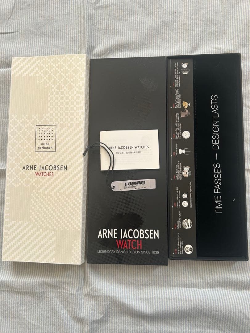 アルネヤコブセン × ミナペルホネン 腕時計
