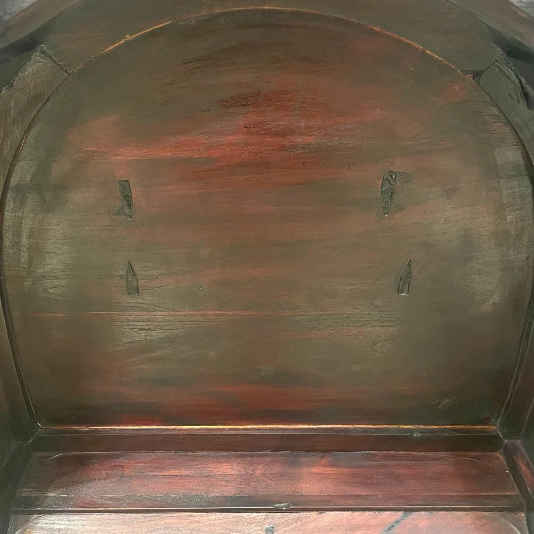 【希少・美品】唐木家具 天然木 曲木 猫脚 彫刻 アンティーク 肘掛け 高級椅子