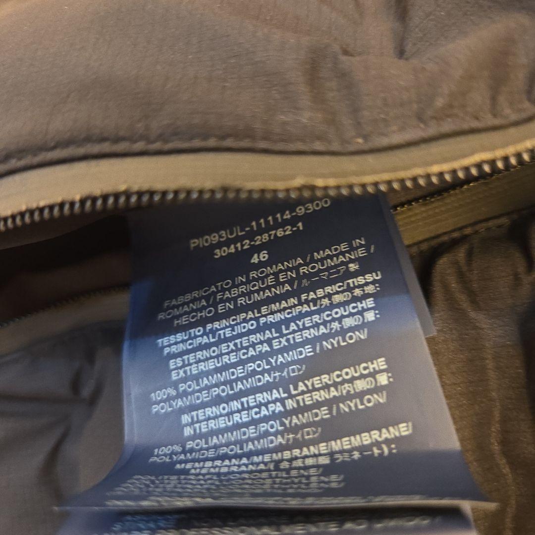 ★レア★　Herno Laminar ブラックダウンジャケット　ゴアテックス