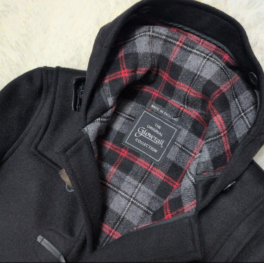 美品 イングランド製 gloverall ダッフルコート ウール unisex