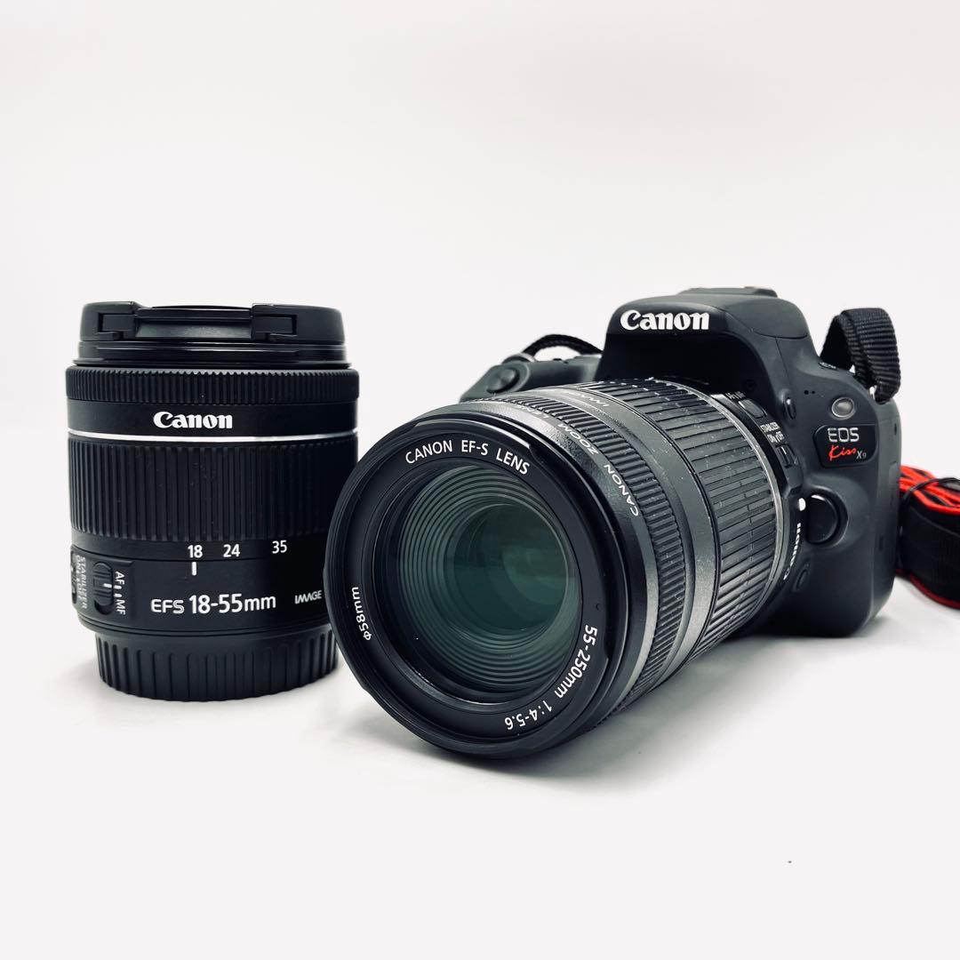 Wi-Fi対応♪ Canon kiss X9 望遠ダブルレンズセット