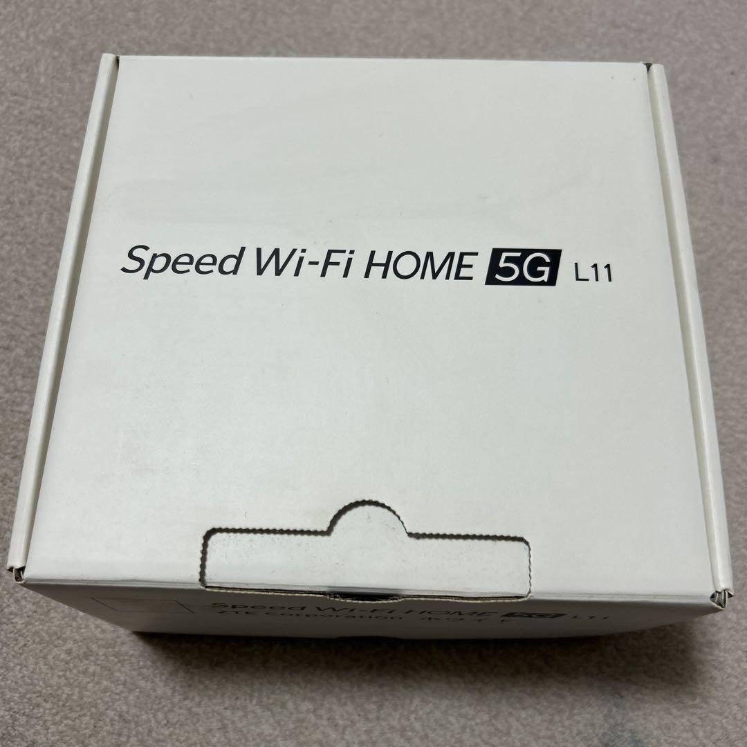 Speed Wi-Fi  5G L11 ＺＴＲ01ホワイト