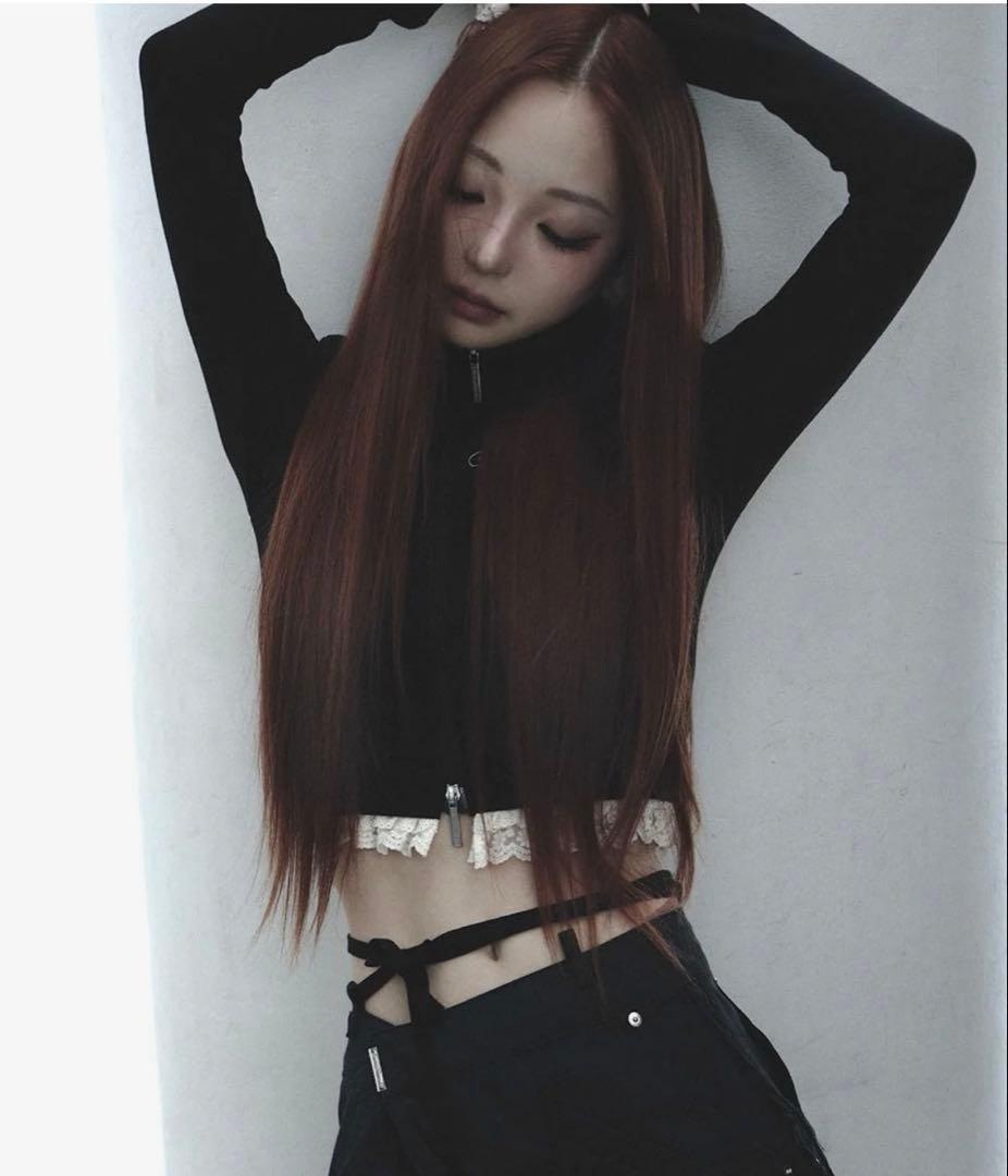 トップス THEREDTHREAD S track jersey jacket lace