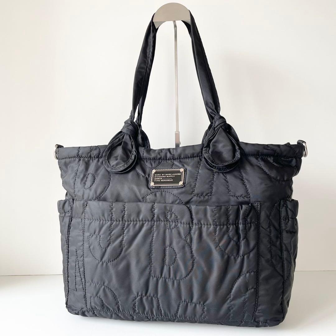 【極美品】MARC JACOBS マザーズバッグ ナイロン 2way トート