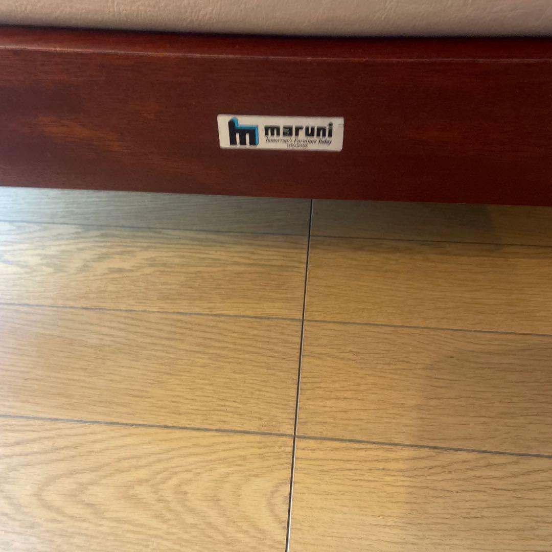 オールドマルニ　1人掛けレザーソファ ☆ハンゾー