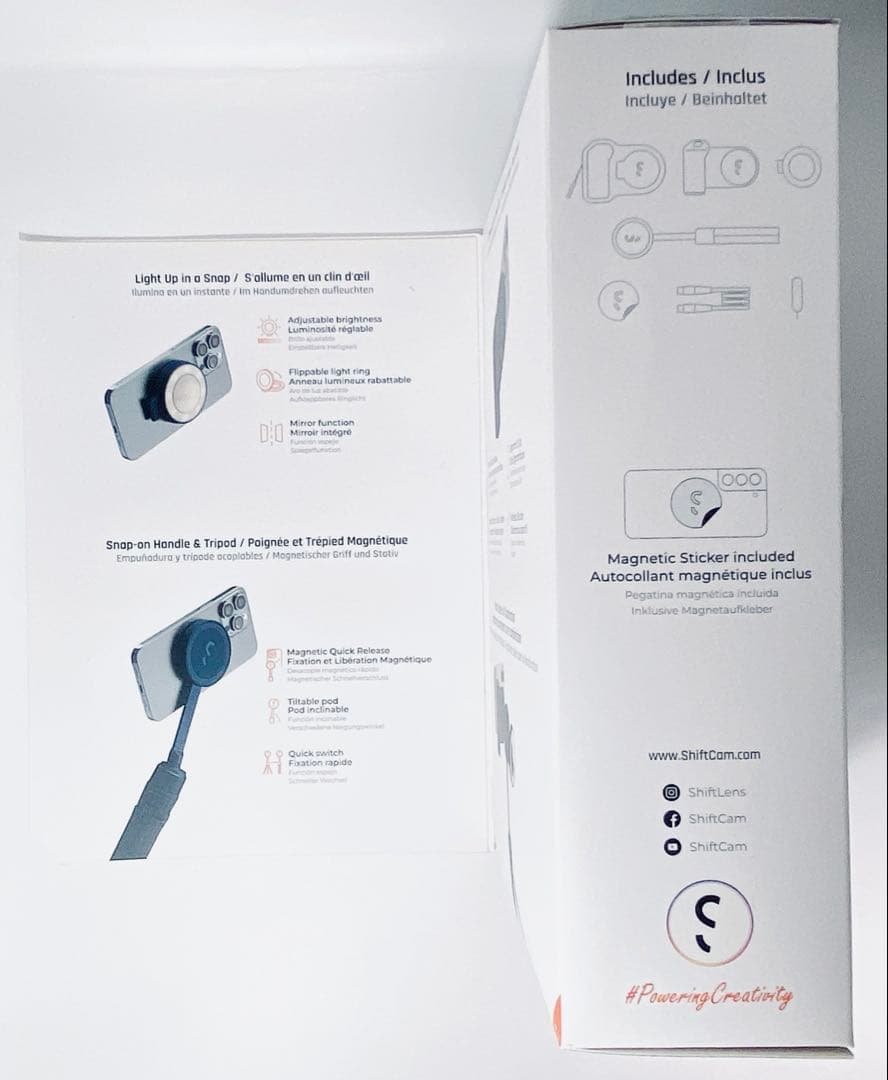 【新品未使用】Shift Cam オールインワンキット ブルー 付属品欠けなし