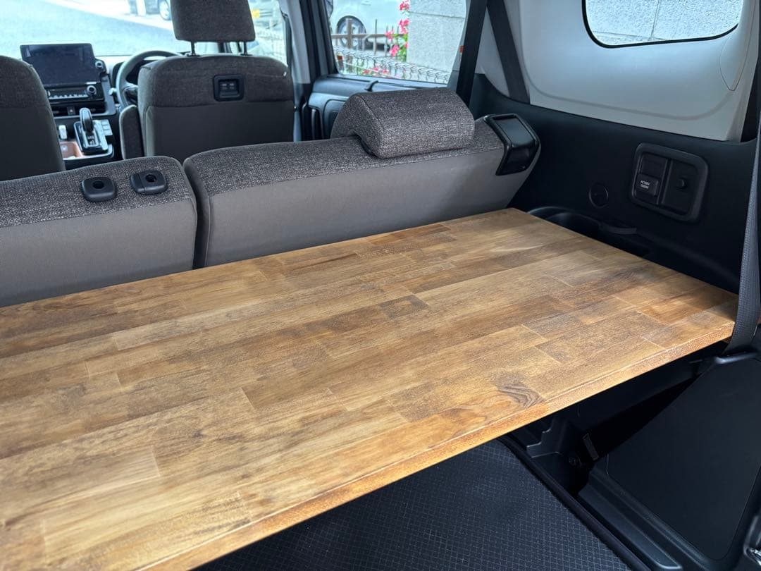 【最新版】新型シエンタ10系専用 天然木ラゲッジボード ワトコオイル仕上げ
