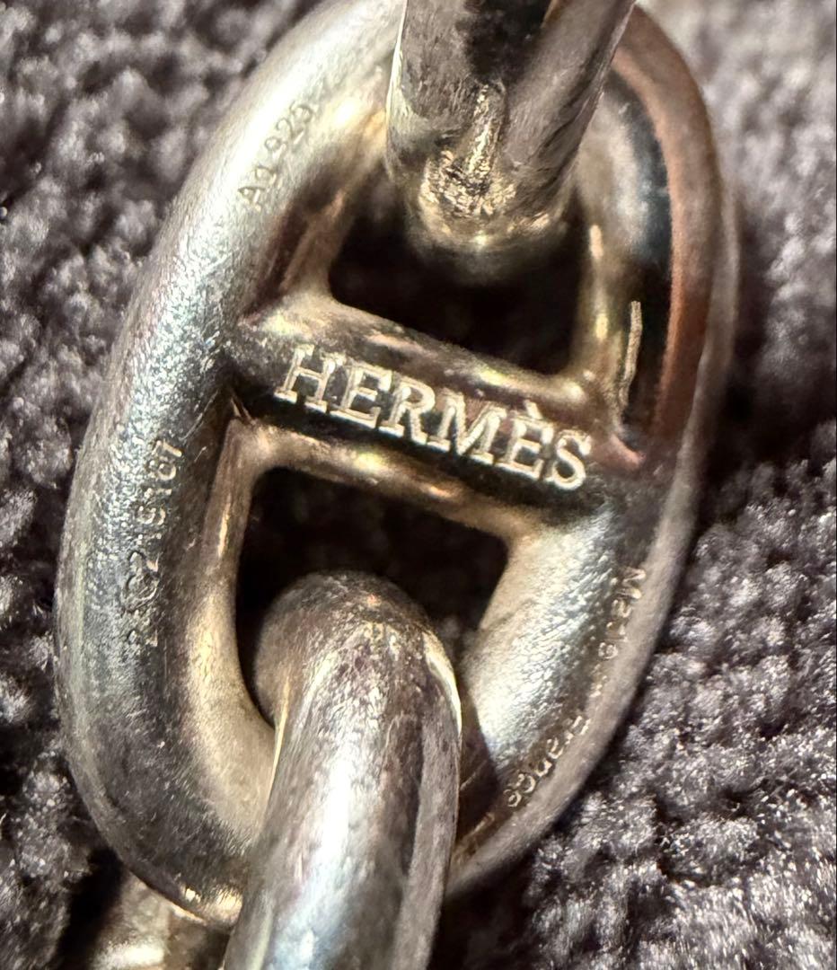 エルメス　シェーヌダンクル　ブレスレット　MM　18コマ