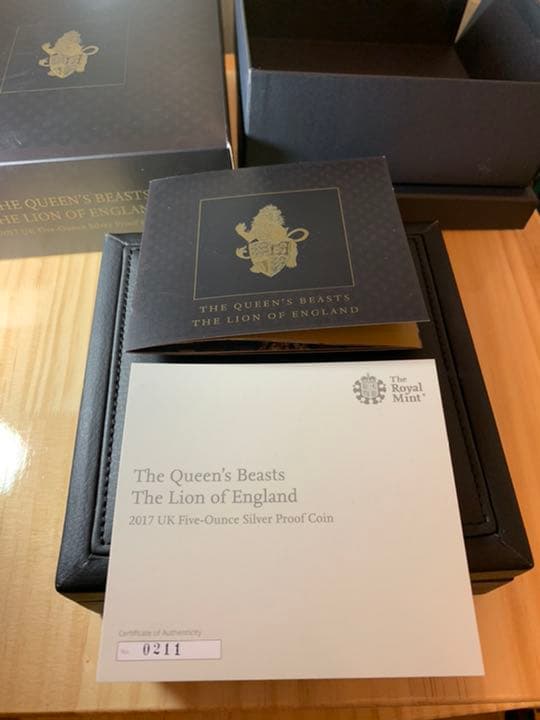 つ*し様 イギリスライオン銀貨