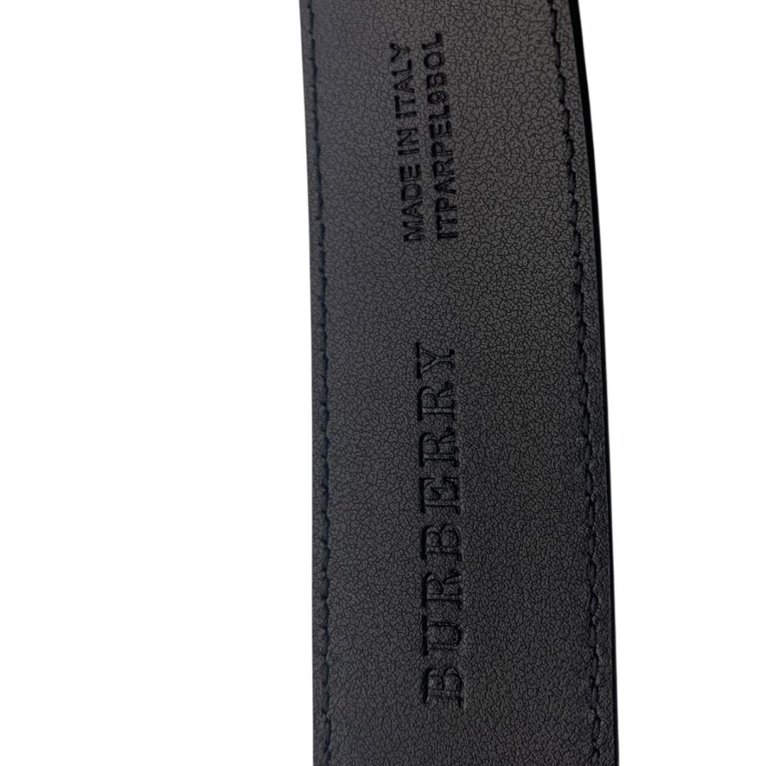 美品★Burberry　バーバリー　ベルト　リバーシブル 92-102cm