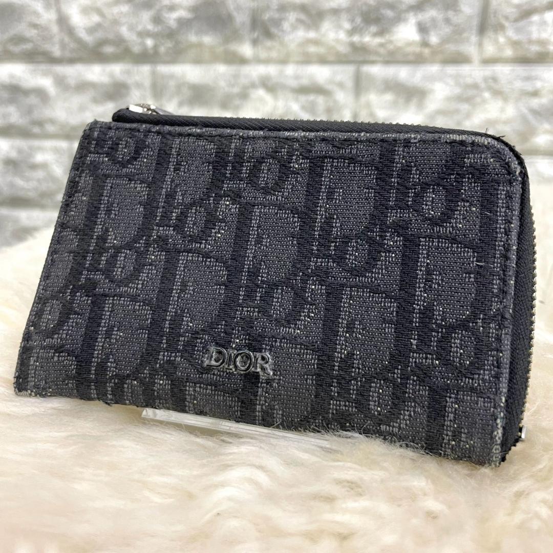 Dior　ディオール　オブリーク　エル字ファスナー　ケース