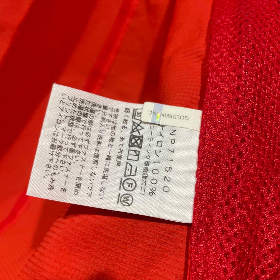 【美品】ノースフェイス　スワローテイル フーディ　XL 黒×赤