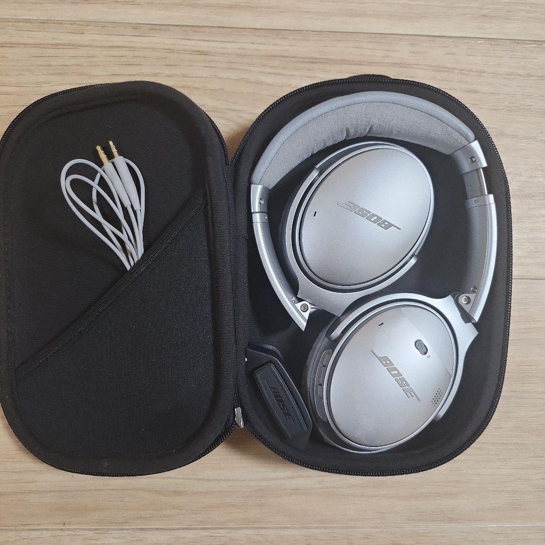 高騰の廃盤シルバー　BOSE Bluetooth ワイヤレスヘッドホン