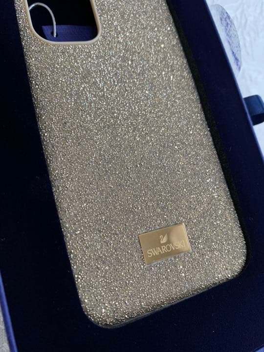 希少‼️新品未使用☆スワロフスキースマホケース(iPhone12 mini)箱付き