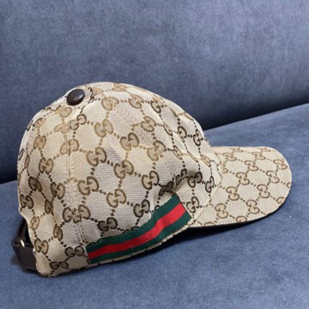 ト*カ様 Gucci GGパターン ベースボールキャップ