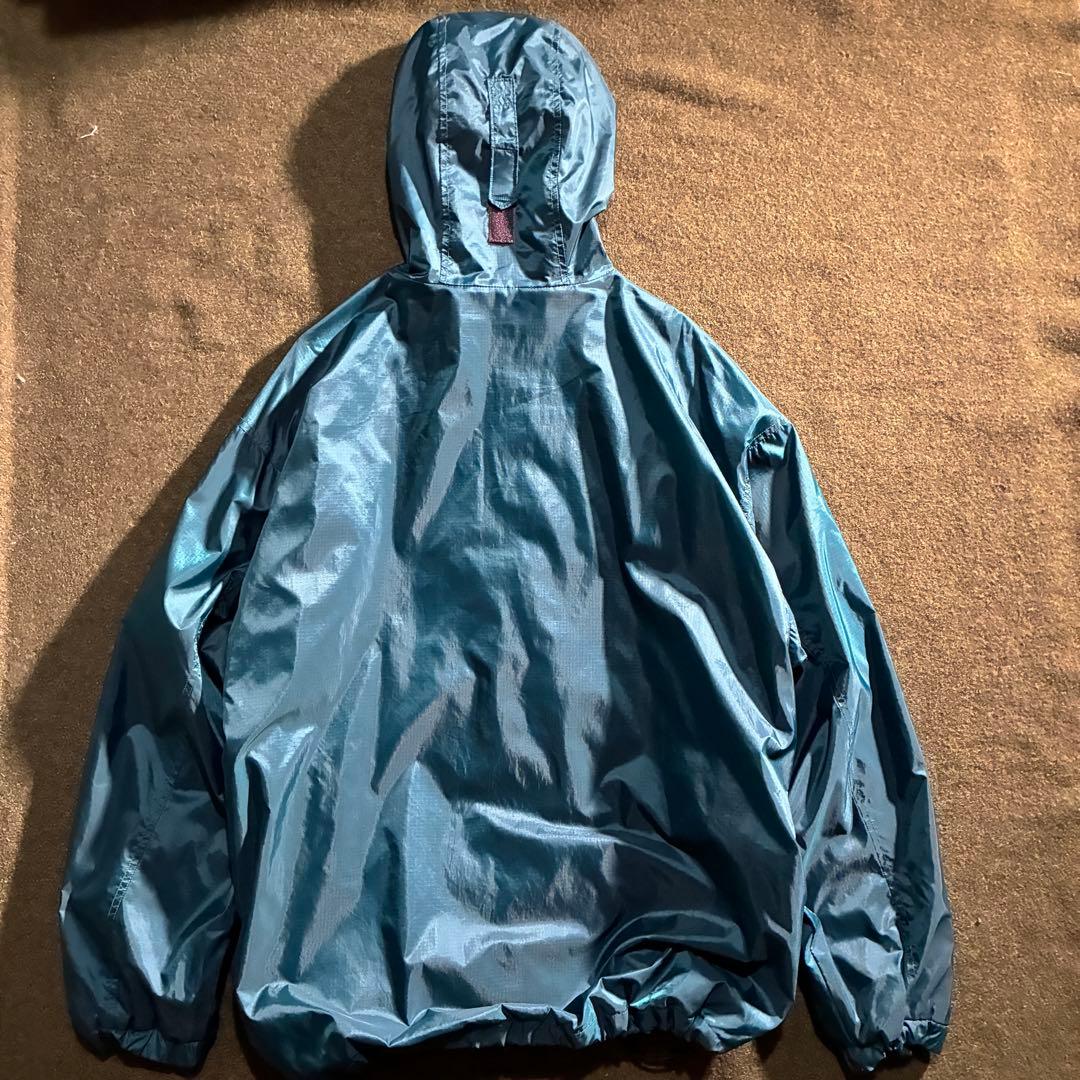 90s Colombia ポケッタブル　ナイロン　アノラックパーカー　L 名作