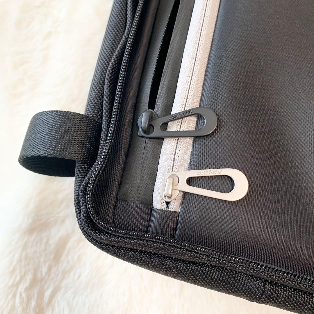 Cote&Ciel AAR Ballistic Black マルチウェイ バッグ