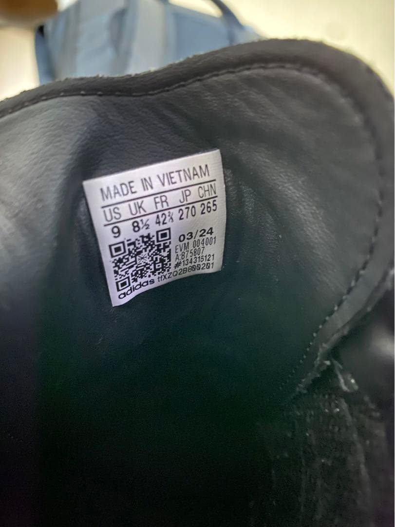 adidas Samba OG サンバ　黒　27cm