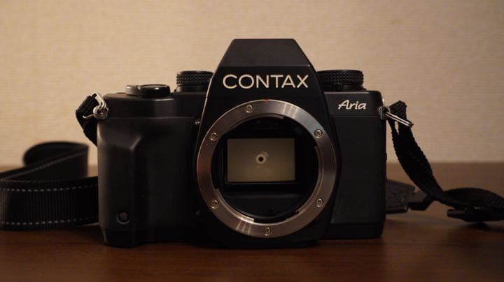 フィルムカメラ Contax Aria Carl zeiss T*50mm f1.4