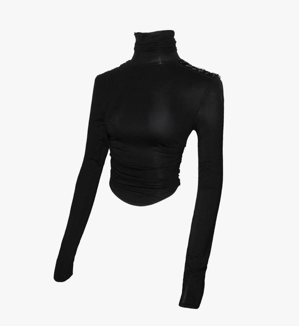 トップス theredthread S embellished shoulder tops