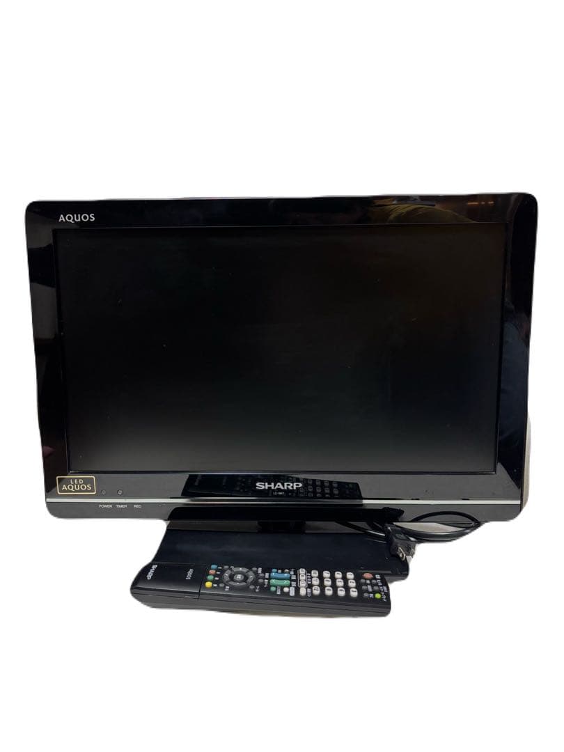 SHARP AQUOS ポータブルテレビLC-19k7 B-CASカード付き