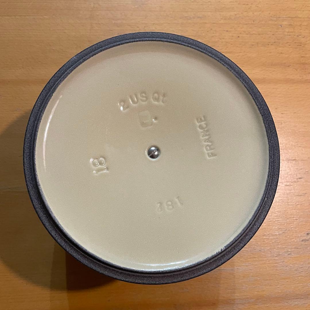 LE CREUSET ココットロンドルクルーゼカリビアンブルー18cm新品未使用